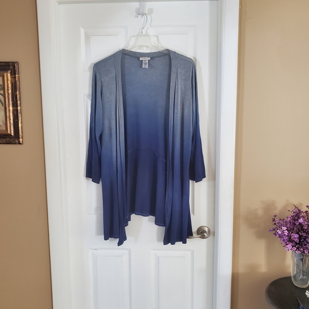 OSO Casuals Open Front Plus Size Cardigan.